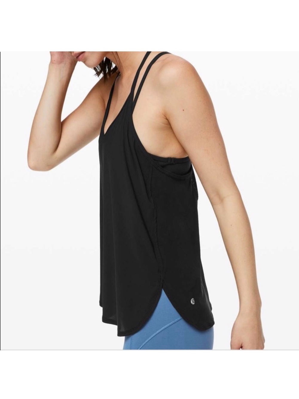 Lululemon Delicate Day Tank Top in Black